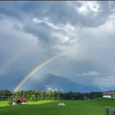 Gemuetliche 2-zimmer Mir Bergblick * Aeschi Bei Spiez
