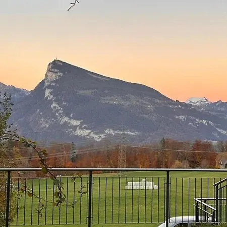 公寓 Gemuetliche 2-zimmer Mir Bergblick Aeschi Bei Spiez